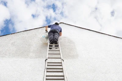 Peinture extérieure à Belhade — façades et ravalement